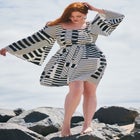 Flare Sleeve Mini Dress image number null