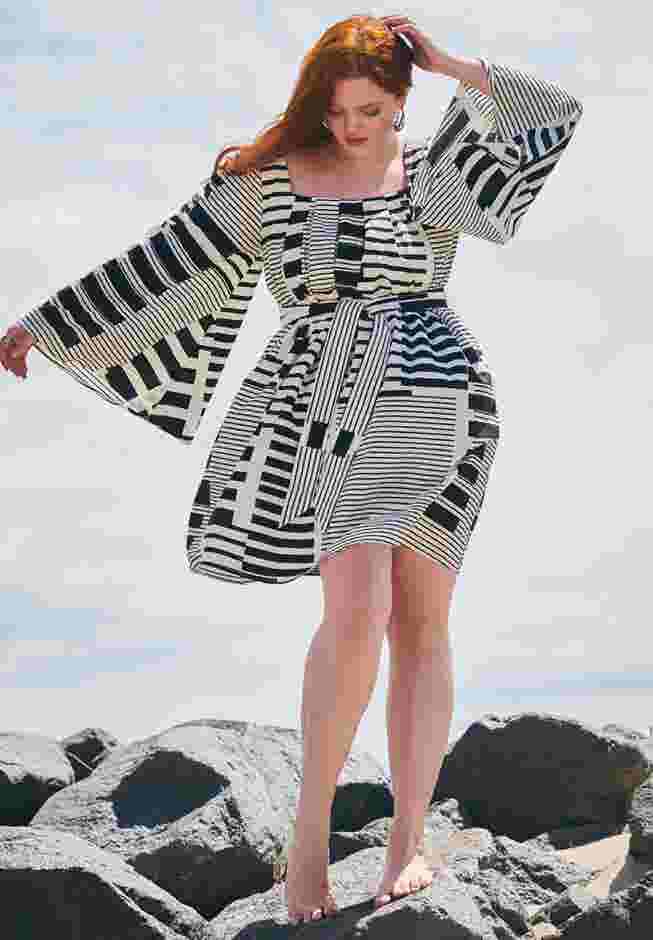 Flare Sleeve Mini Dress image number 0