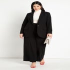 Long Line One Button Blazer image number null