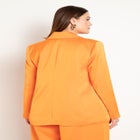 Oversized Satin Blazer image number null