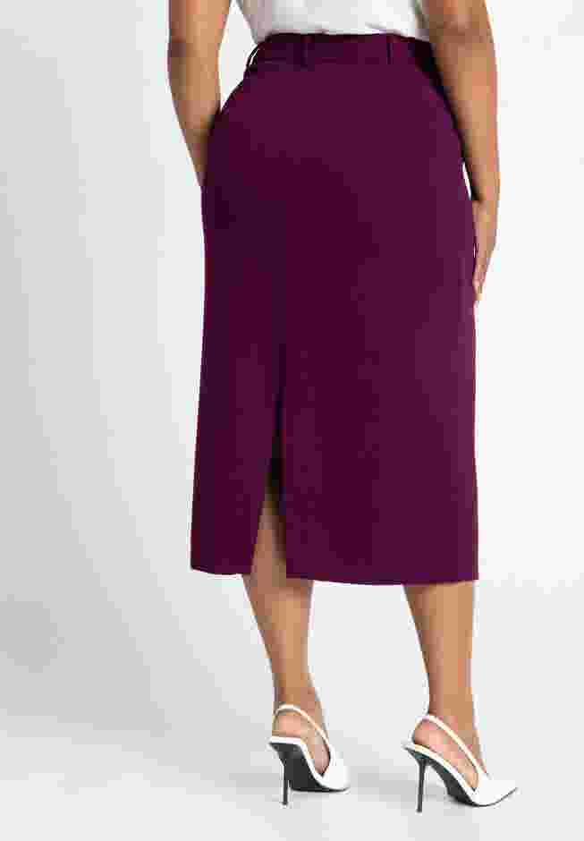 The 365 Semi Stretch Midi Column Skirt image number 2