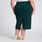 The 365 Semi Stretch Midi Column Skirt image number null