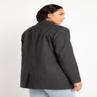 Menswear Pinstripe Blazer image number null