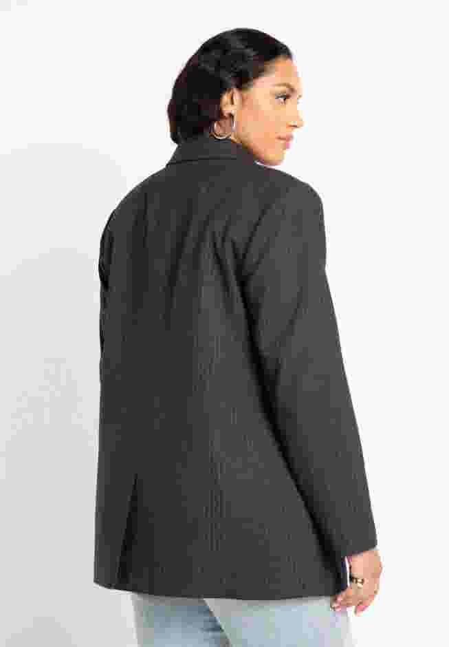 Menswear Pinstripe Blazer image number 1