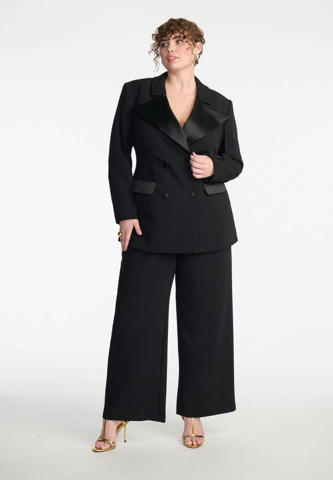 Eloquii X Kate Spade New York Tailored Wide Leg Trouser image number 1