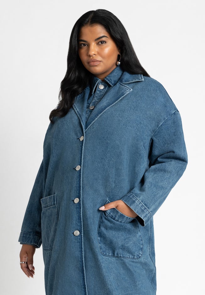 Denim Overcoat image number null