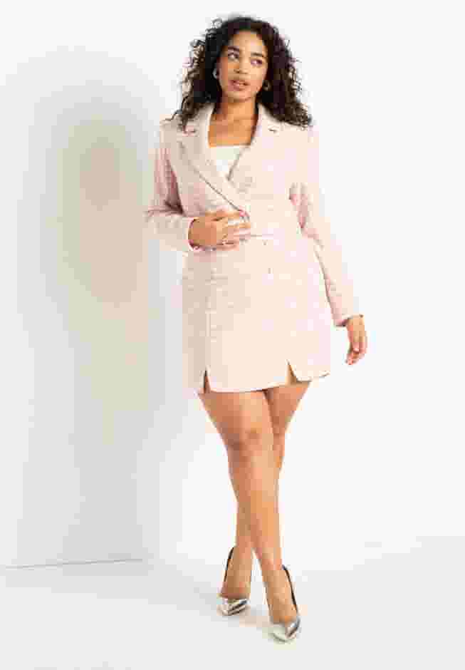 Tweed Crop Blazer image number 2