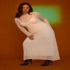 Seamed Sweater Dress image number null