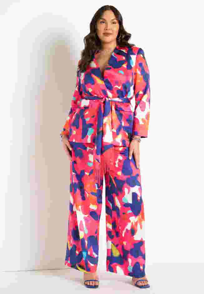 Printed Blazer image number 2