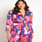 Printed Blazer image number null