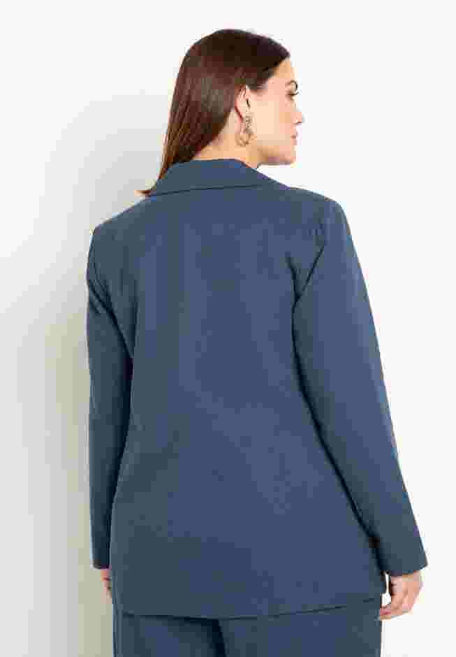Relaxed One Button Blazer image number 1