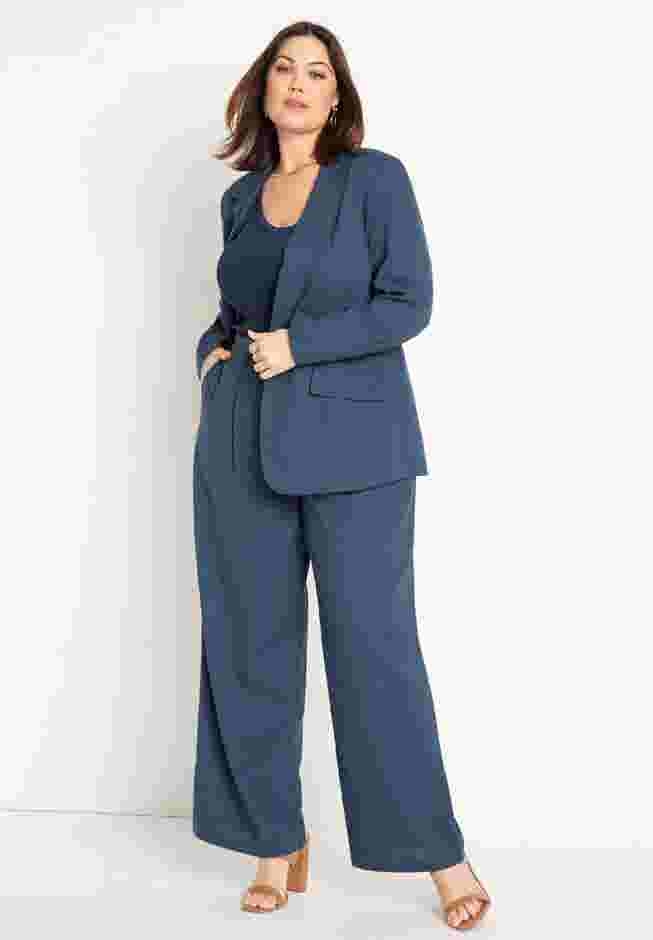 Relaxed One Button Blazer image number 2