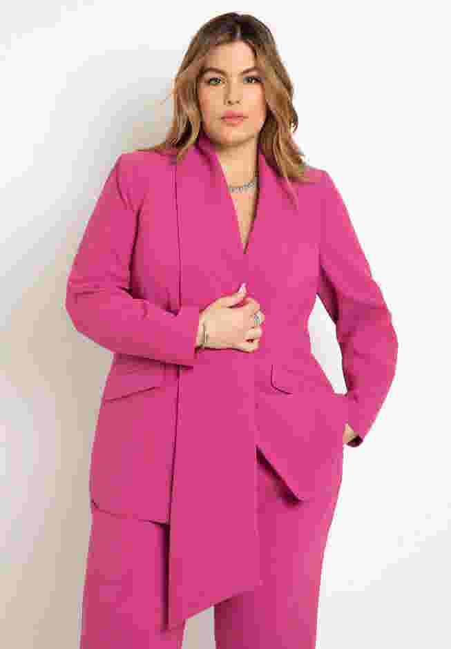Scarf Detail Blazer image number 0