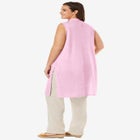 Lightweight Linen Vest image number null