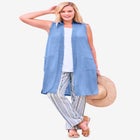 Lightweight Linen Vest image number null