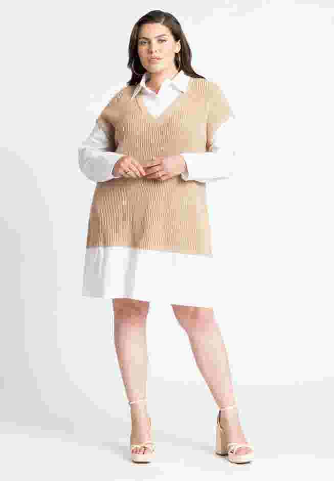 Twofer Shirt Dress image number 0