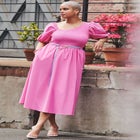 Tie Waist Abstract Buckle Belt image number null