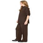 Ribbed-Knit Pant Set image number null