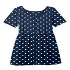 Short-Sleeve Empire Waist Tunic image number 1