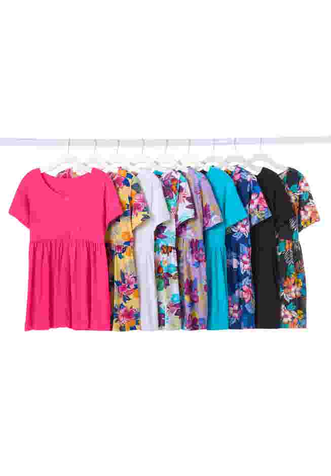 Short-Sleeve Empire Waist Tunic image number 4