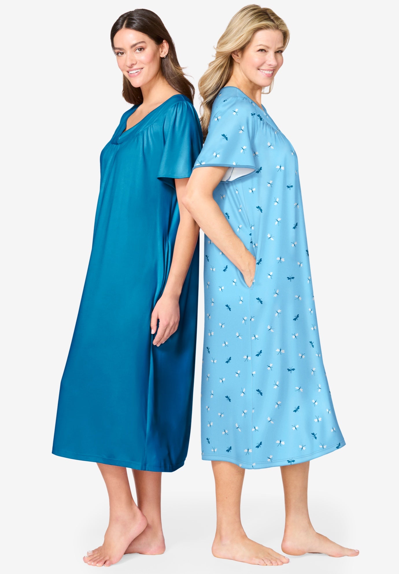 Only Necessities® 2-Pack Bib Gown image number 2