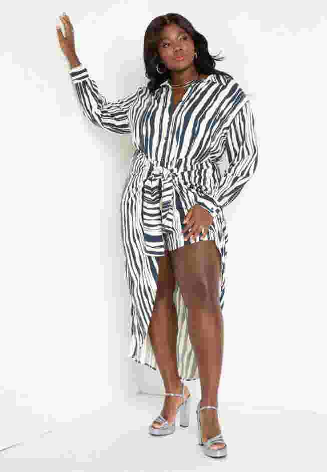Romper With Skirt Overlay image number 0