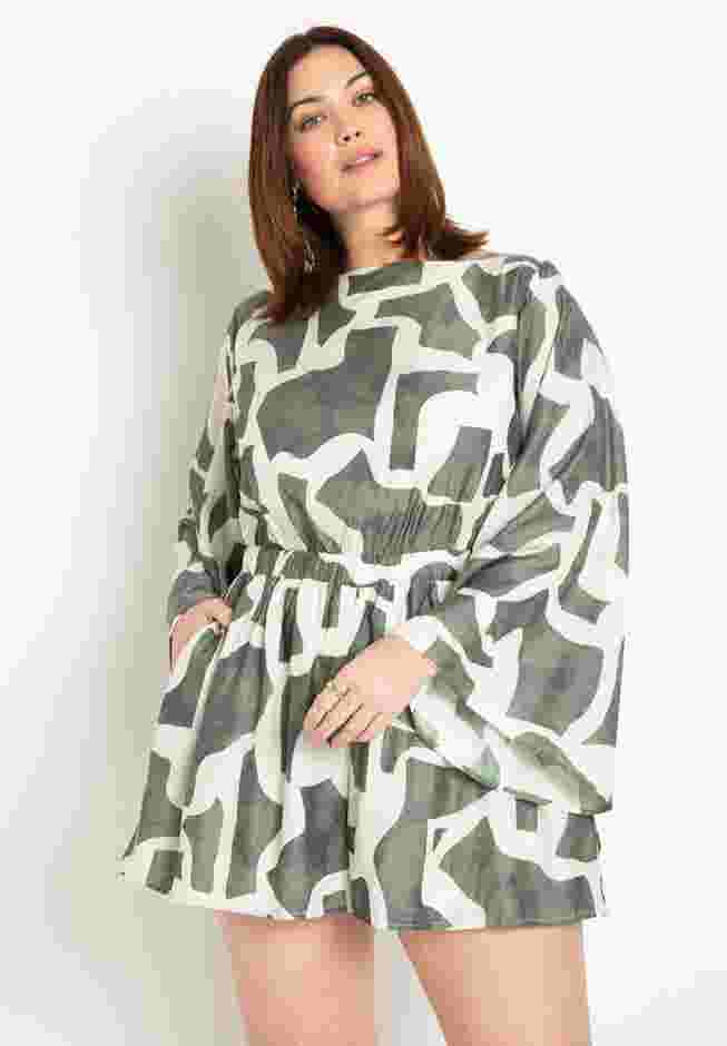 Romper With Tie Back image number 1