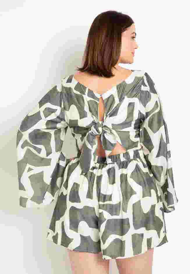 Romper With Tie Back image number 2