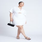 Poplin Twist Mini Dress image number 2