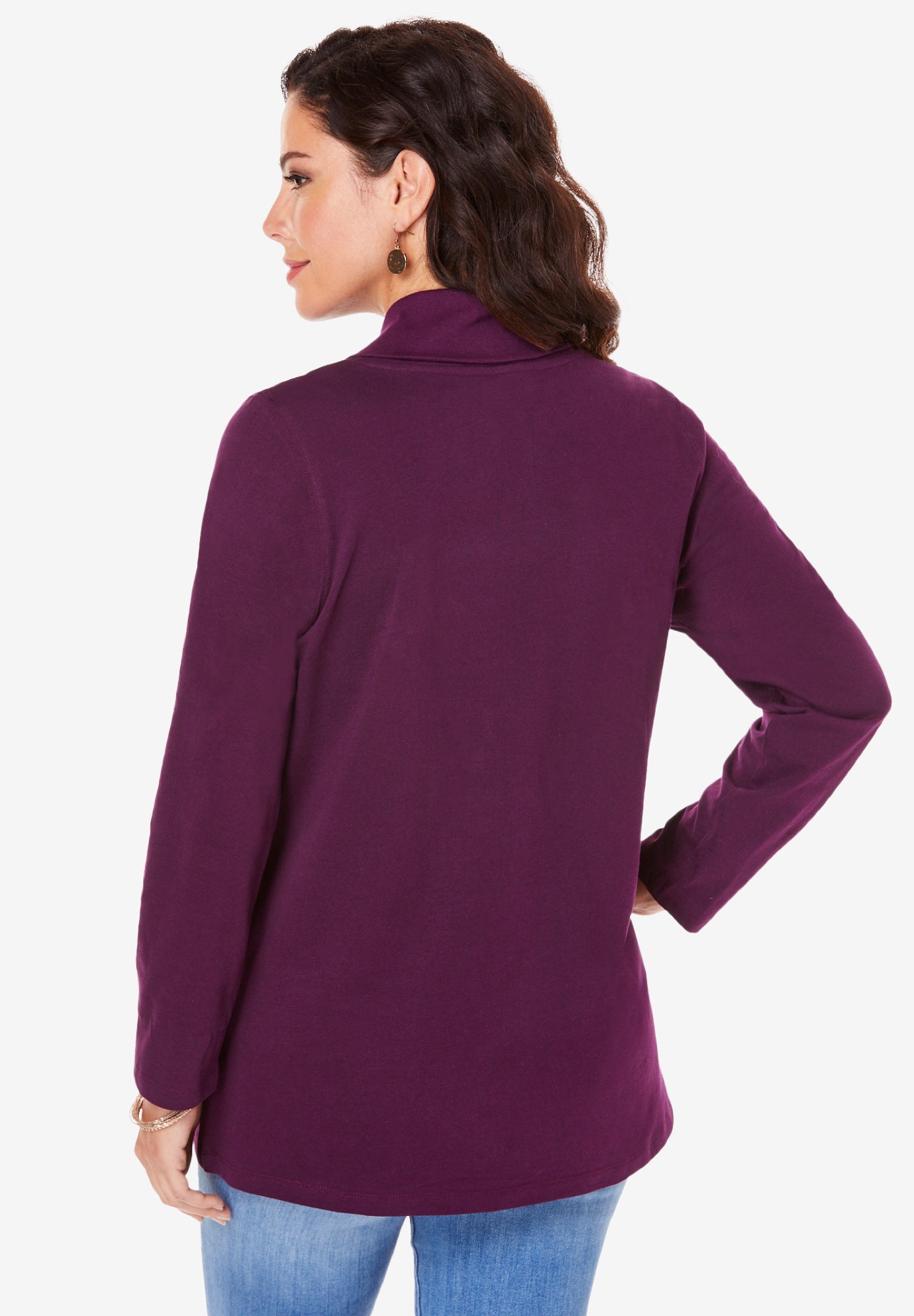 Shawl Collar Ultimate Tee image number 1