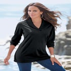 Shawl Collar Ultimate Tee image number null