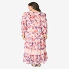 Lace Tiered Maxi Dress image number null