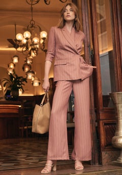Bi-Stretch Wide Leg Pant