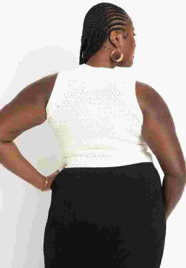 Cropped Knitted Tank image number 1