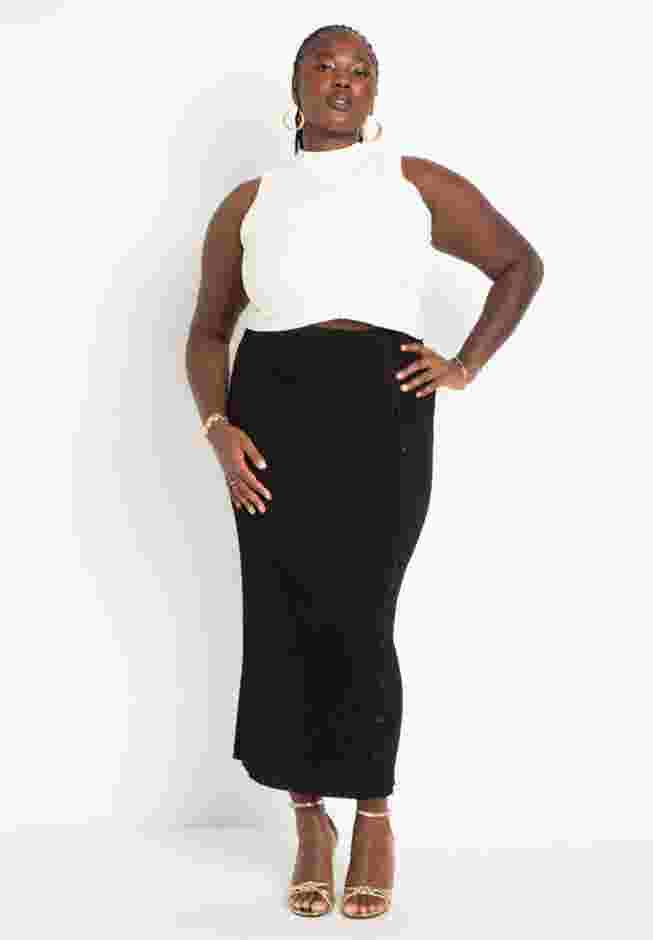 Cropped Knitted Tank image number 2