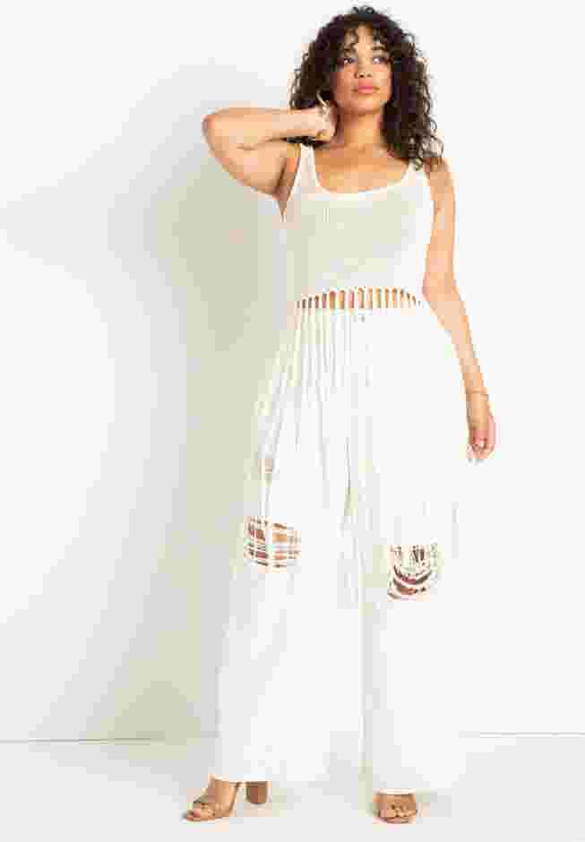 Fringe Sweater Tank image number 4