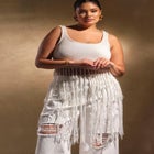 Fringe Sweater Tank image number null