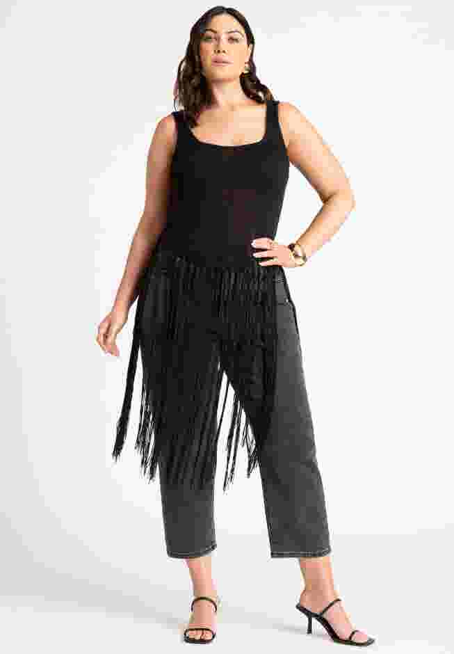 Fringe Sweater Tank image number 1