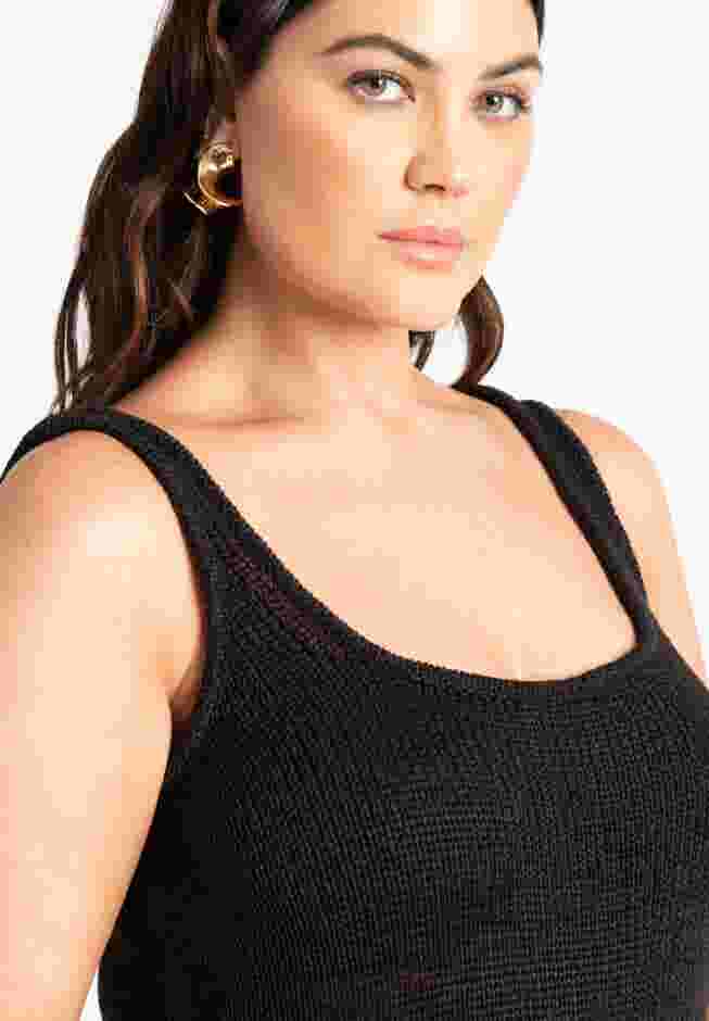 Fringe Sweater Tank image number 3
