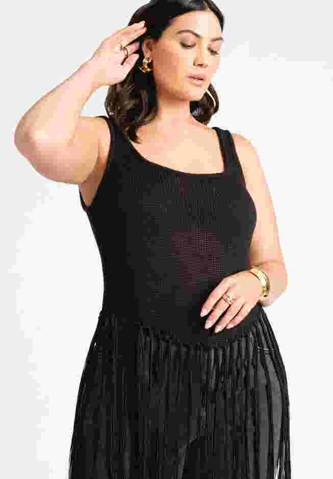 Fringe Sweater Tank image number 0