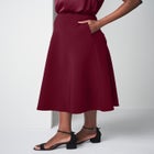 Bi-Stretch Swing Skirt image number null