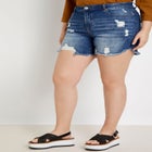 Distressed Denim Short image number null