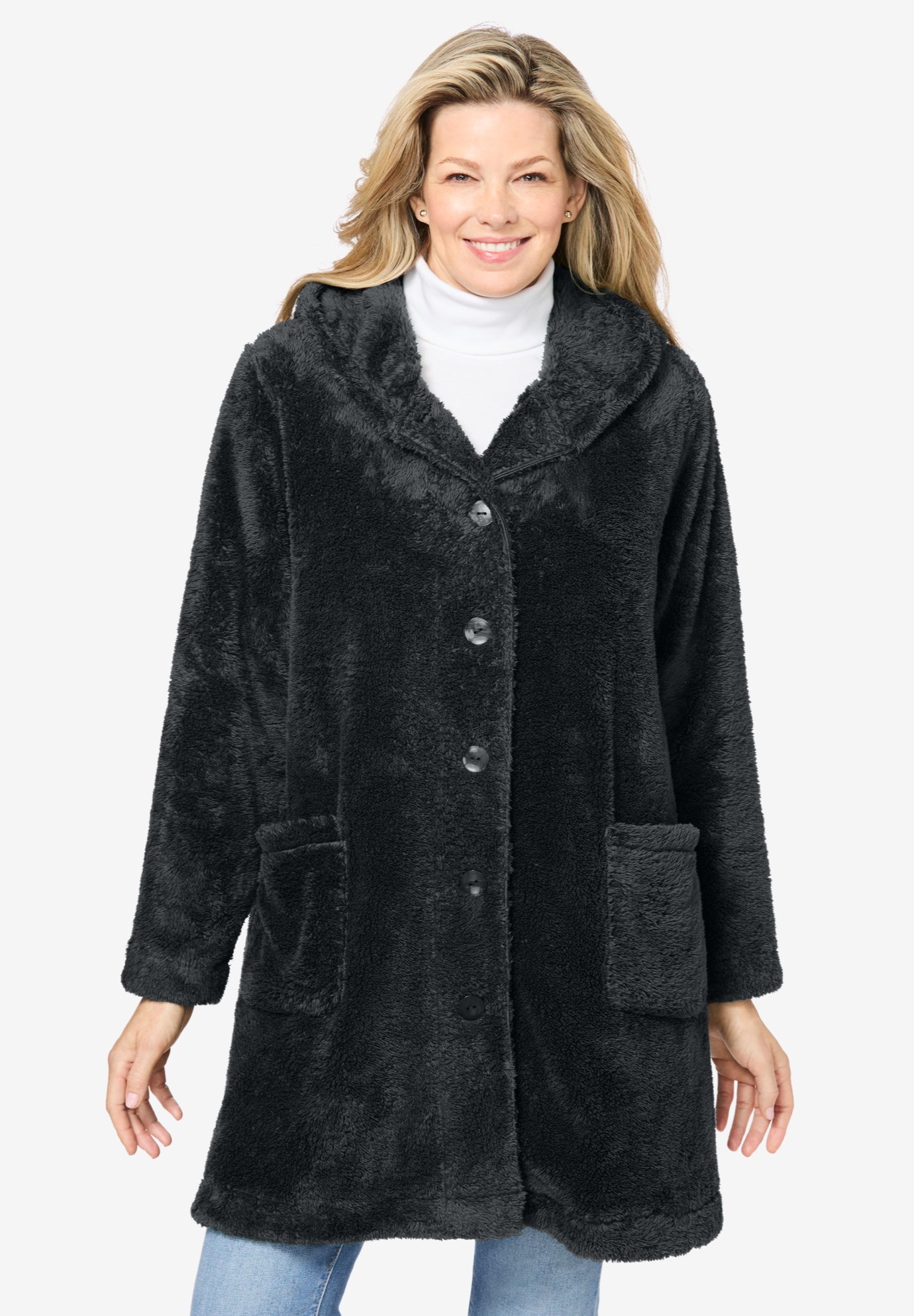 Swing Fleece Coat image number 0