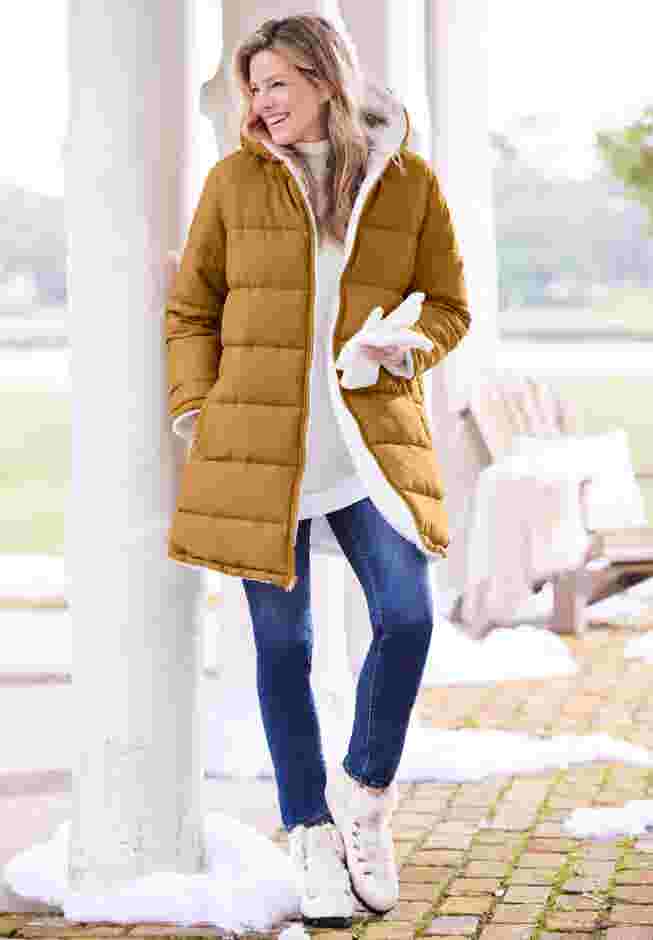 Reversible Puffer Coat image number 2