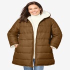 Reversible Puffer Coat image number null