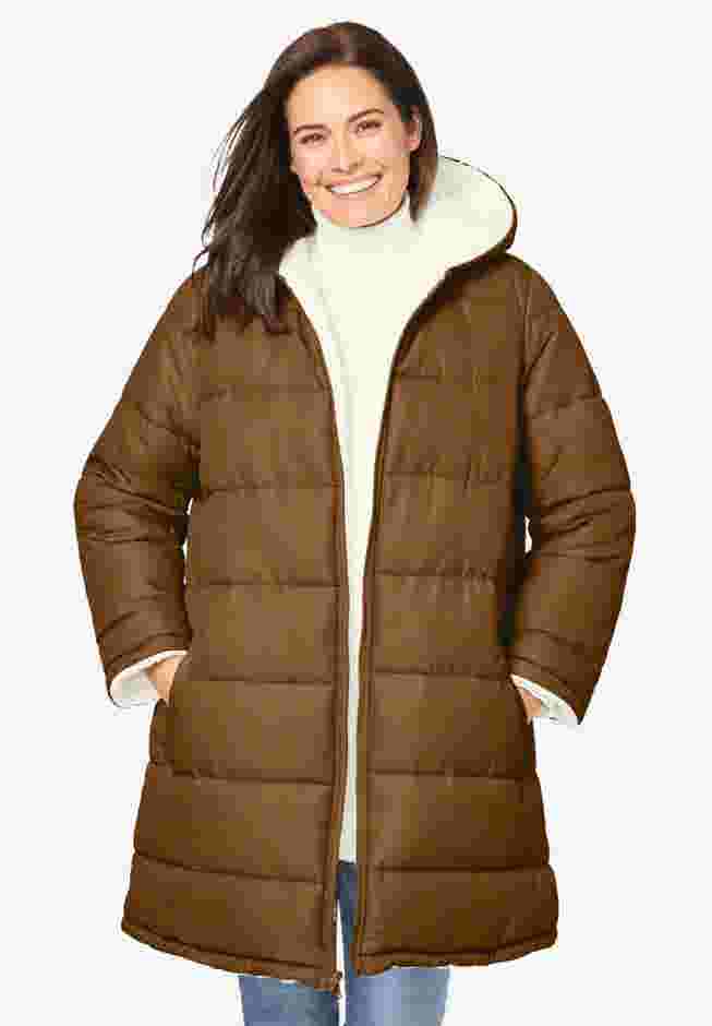 Reversible Puffer Coat image number 0