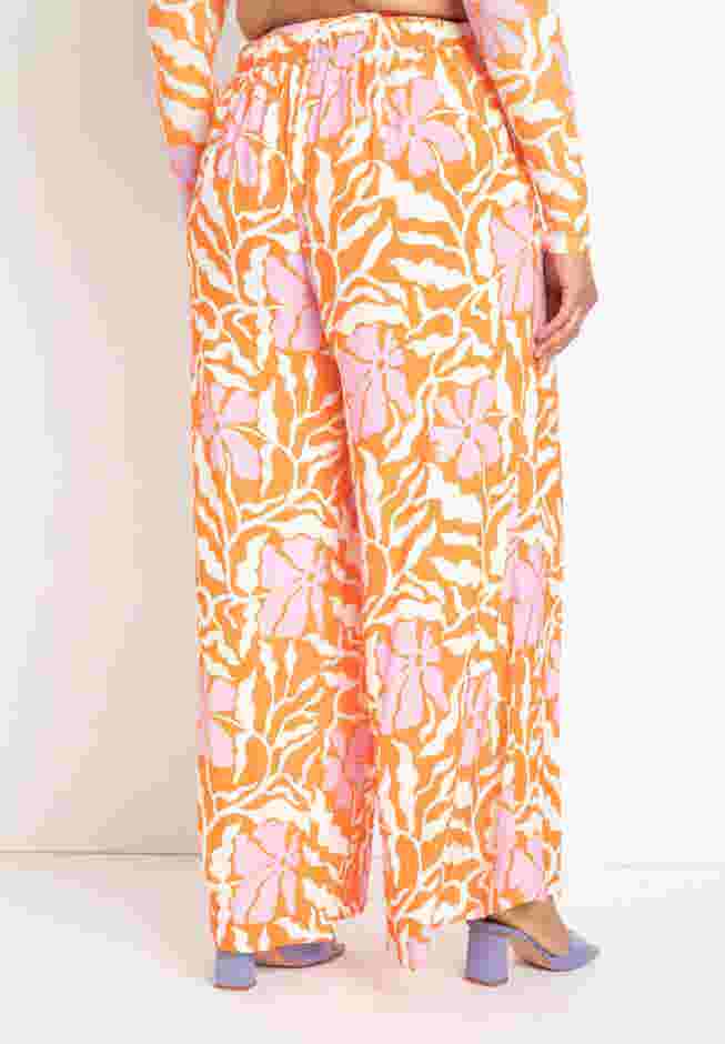Gabi Fresh Swim x ELOQUII Wide Leg Coverup Pant image number 2
