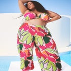 Gabi Fresh Swim x ELOQUII Wide Leg Coverup Pant image number null