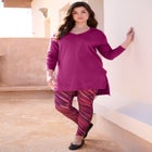 French Terry Tunic Hoodie image number 0