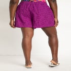 Eyelet Coverup Shorts image number null